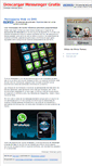 Mobile Screenshot of descargarmessengergratis.org